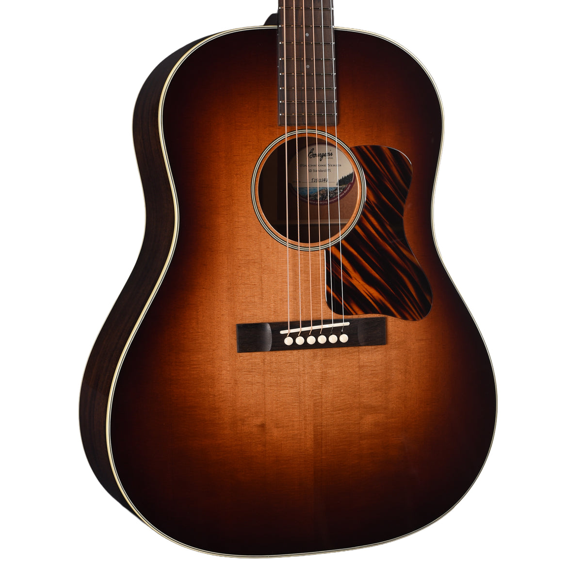 Bourgeois Touchstone Slope D Torrefied Alaskan Sitka/Mahogany Sunburst Acoustic Guitars