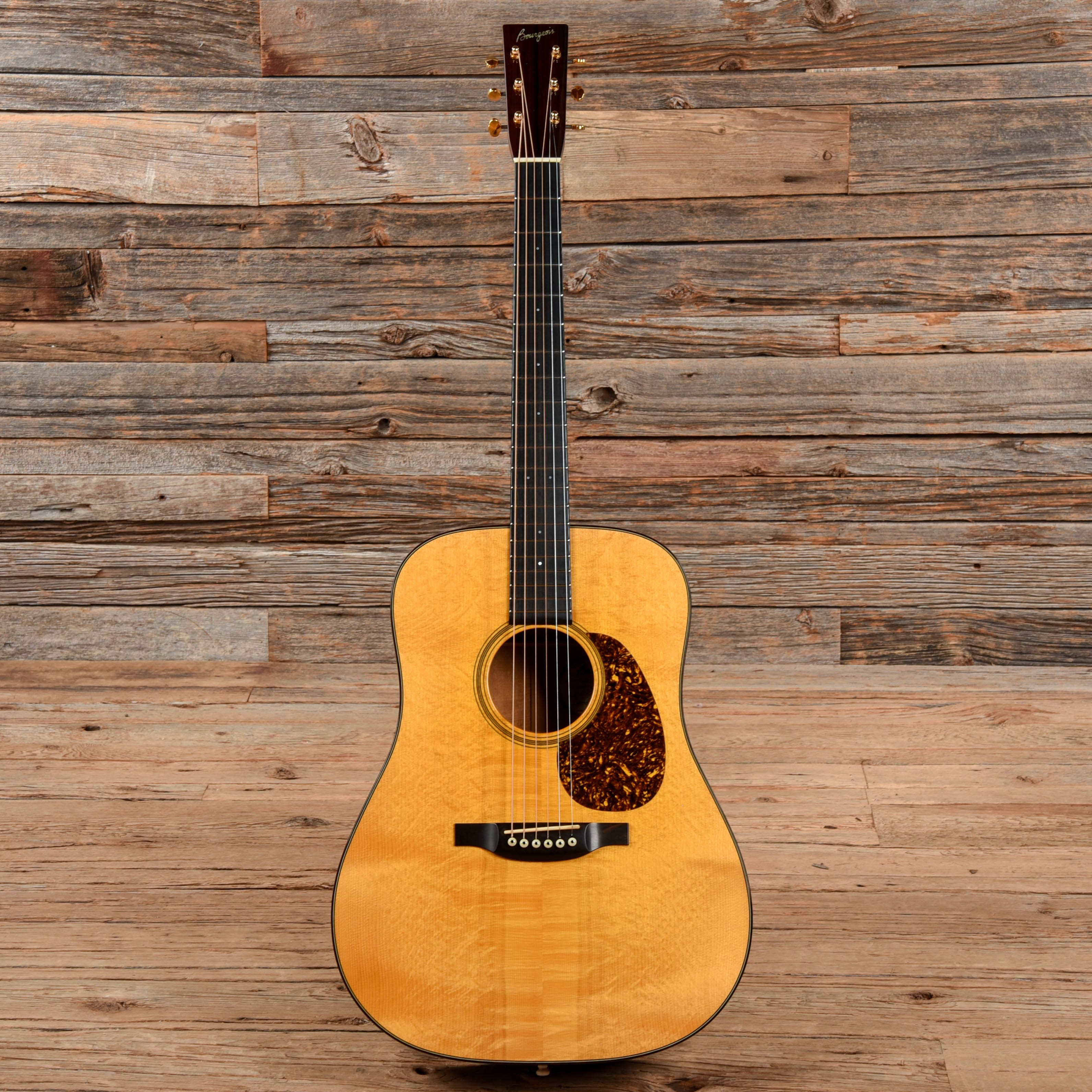 Bourgeois Country Boy Deluxe Natural Acoustic Guitars / Dreadnought