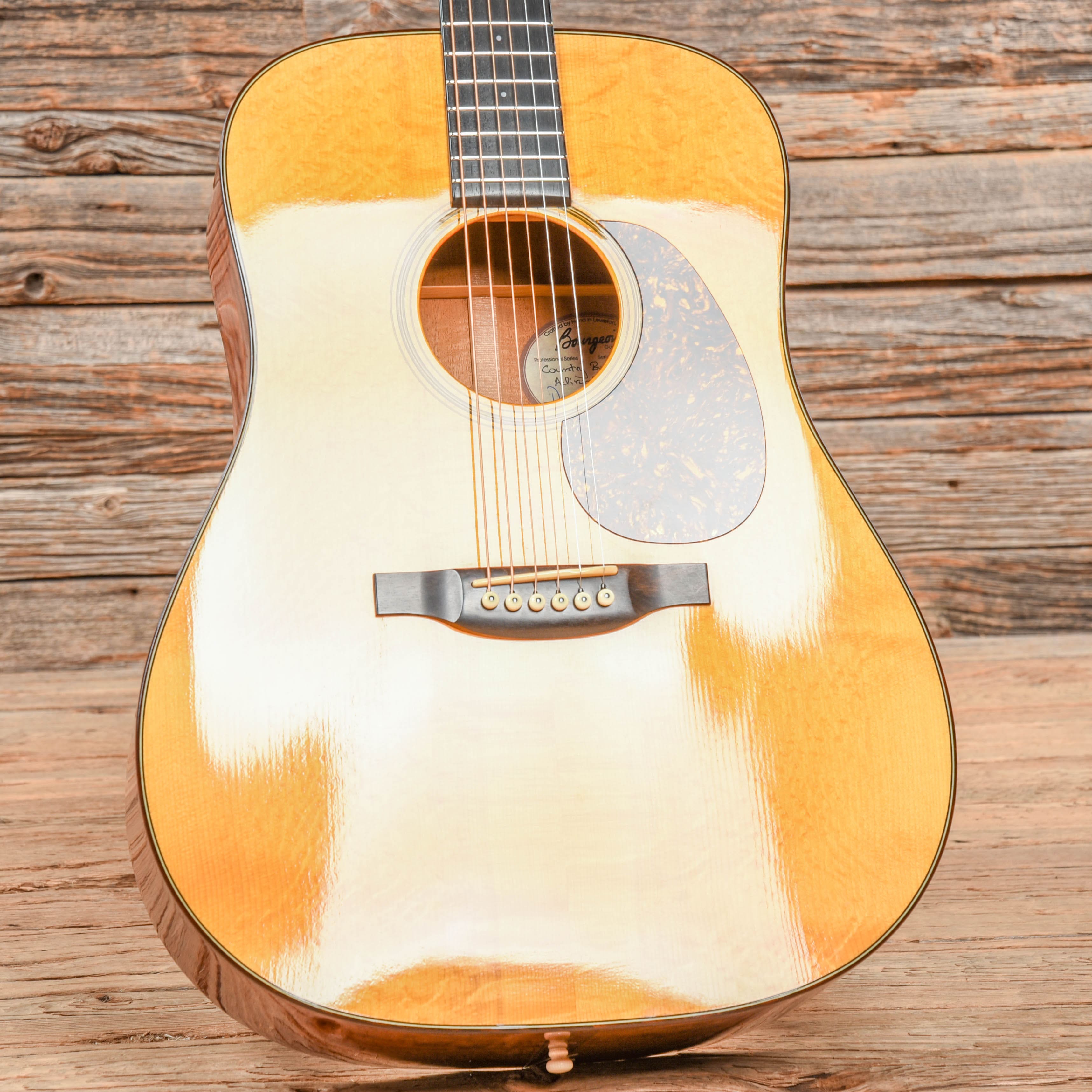 Bourgeois Country Boy Deluxe Natural Acoustic Guitars / Dreadnought