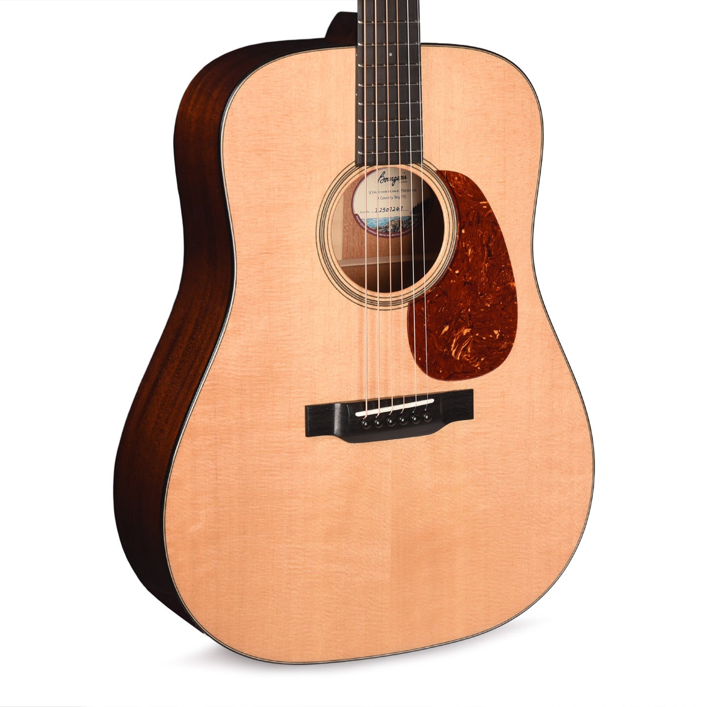Bourgeois Touchstone Country Boy D Alaskan Sitka/Mahogany Natural Acoustic Guitars / Dreadnought