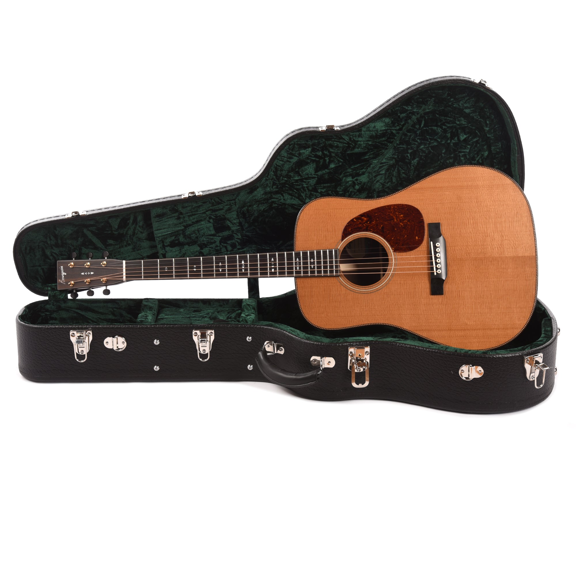 Bourgeois Touchstone Signature D Torrefied Alaskan Sitka/Madagascar Rosewood Natural Acoustic Guitars / Dreadnought