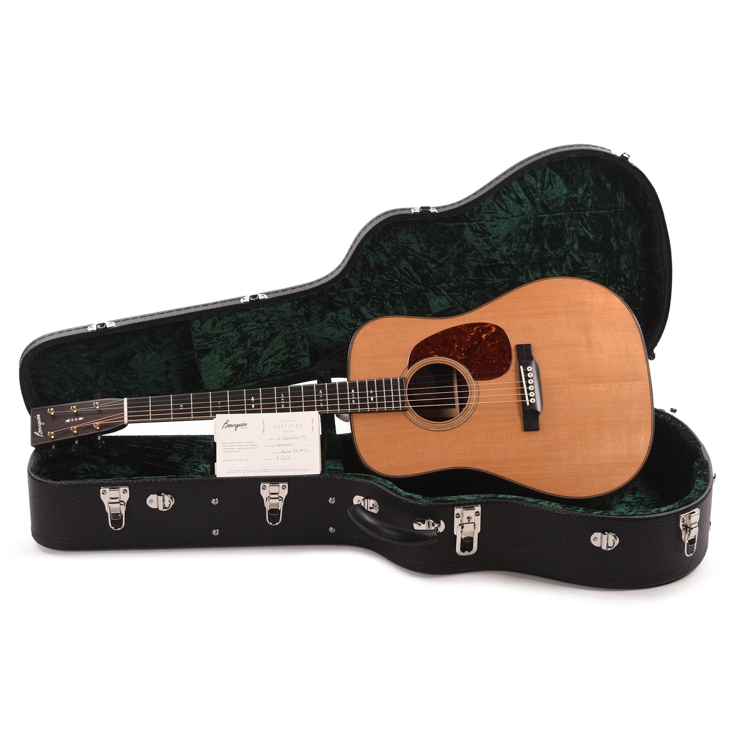 Bourgeois Touchstone Signature D Torrefied Alaskan Sitka/Madagascar Rosewood Natural Acoustic Guitars / Dreadnought