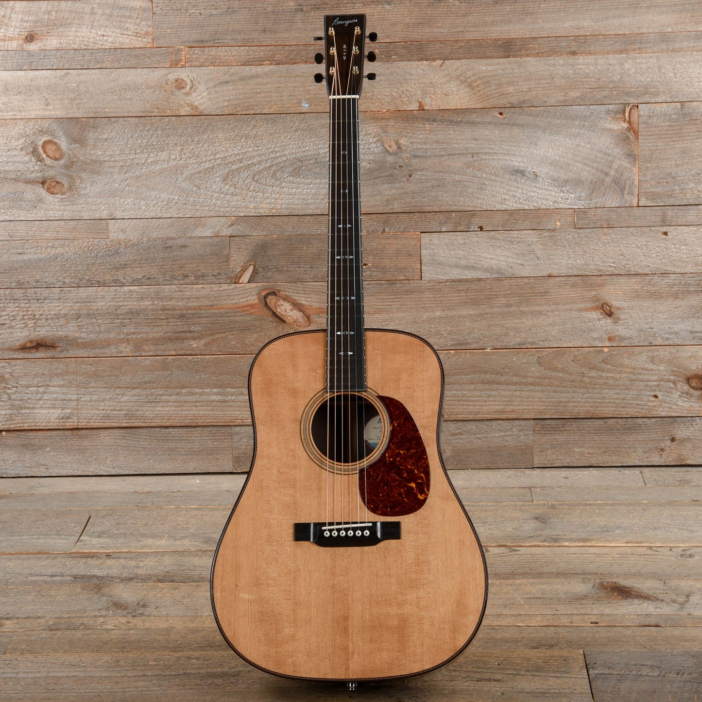 Bourgeois Touchstone Signature D Torrefied Alaskan Sitka/Madagascar Rosewood Natural Acoustic Guitars / Dreadnought