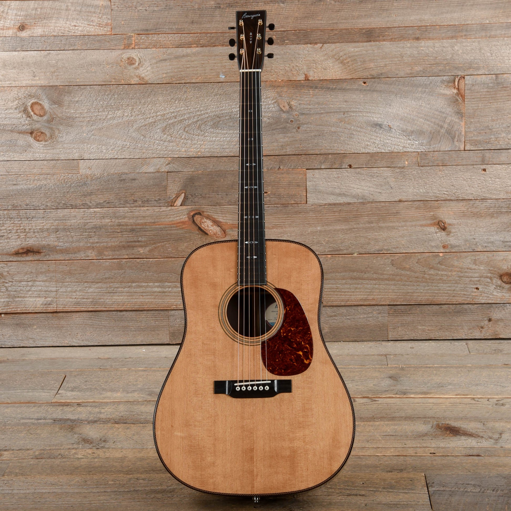 Bourgeois Touchstone Signature D Torrefied Alaskan Sitka/Madagascar Rosewood Natural Acoustic Guitars / Dreadnought