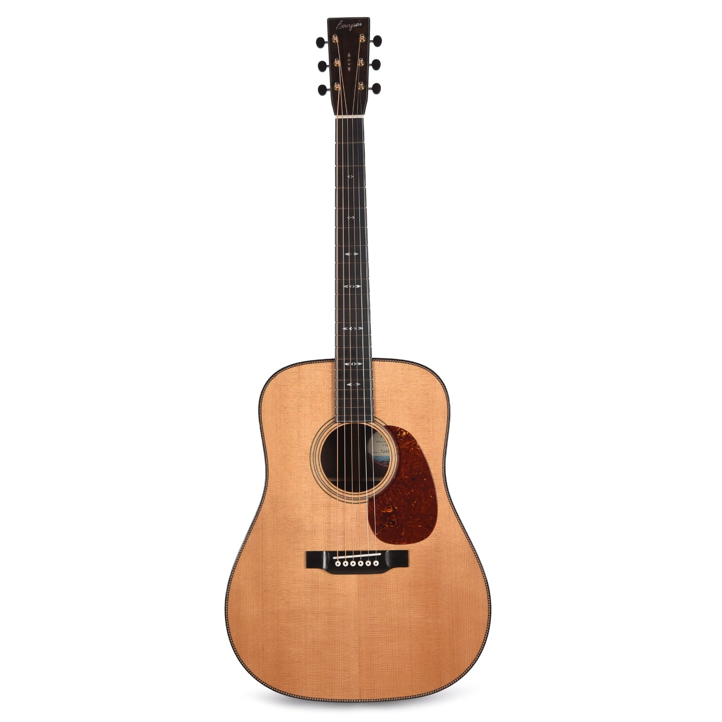 Bourgeois Touchstone Signature D Torrefied Alaskan Sitka/Madagascar Rosewood Natural Acoustic Guitars / Dreadnought