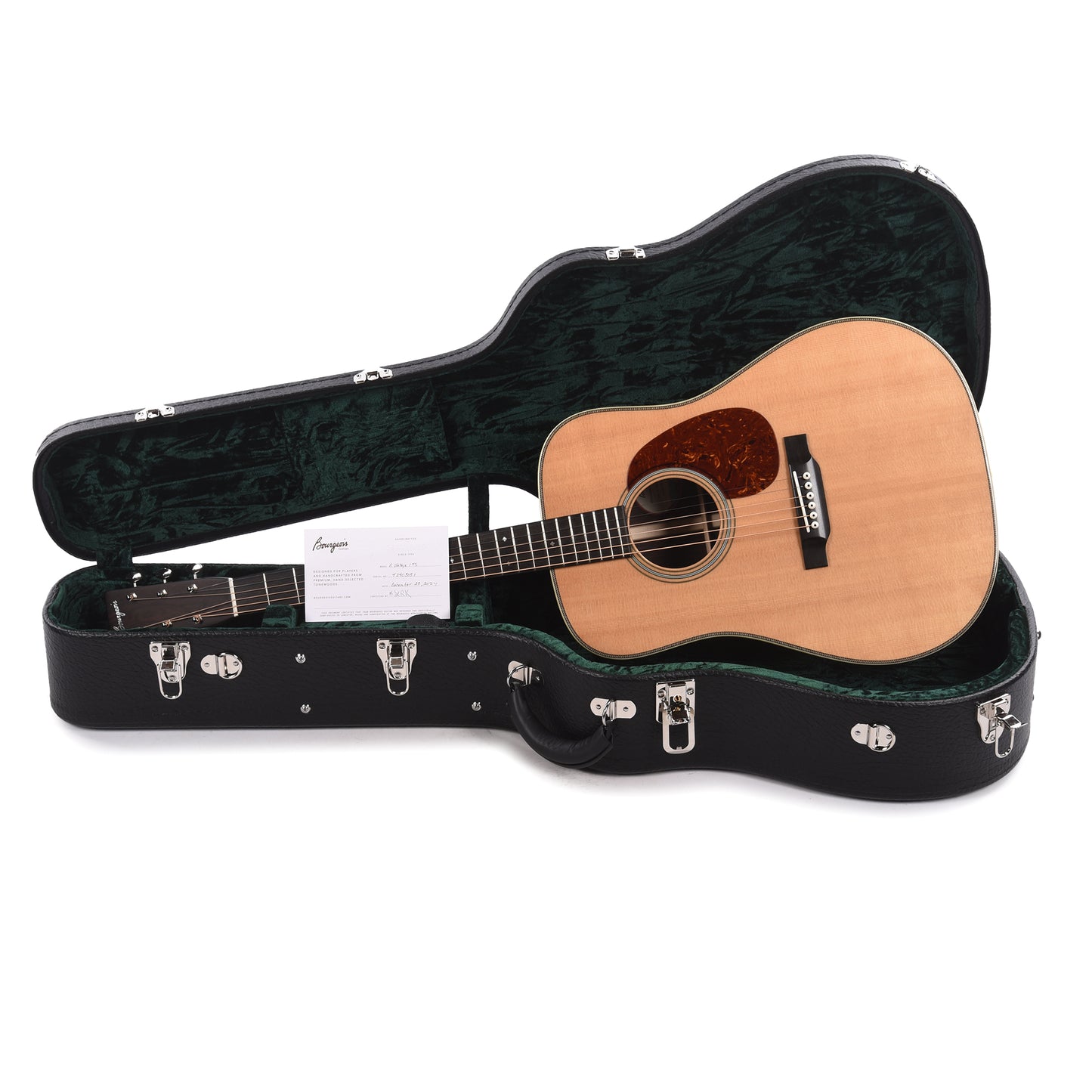 Bourgeois Touchstone Vintage D Alaskan Sitka/Indian Rosewood Natural Acoustic Guitars / Dreadnought
