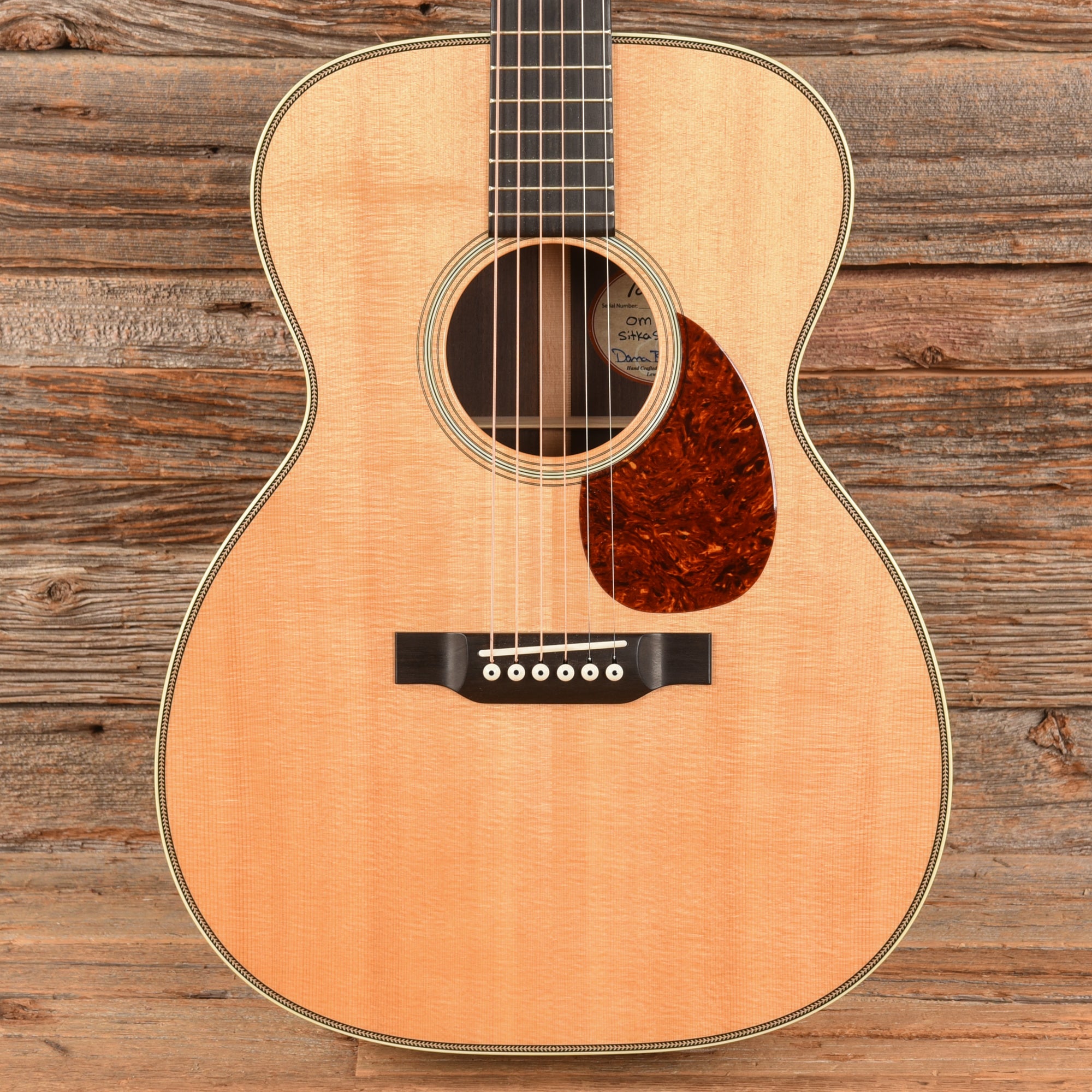 Bourgeois OM Vintage Natural Acoustic Guitars / OM and Auditorium