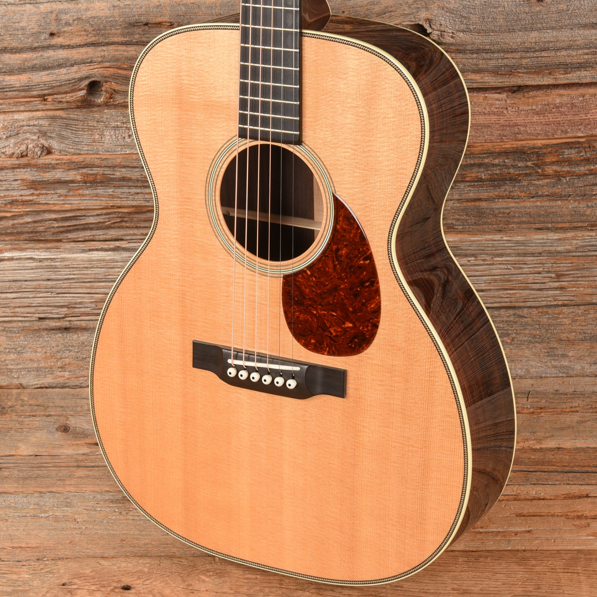 Bourgeois OM Vintage Natural Acoustic Guitars / OM and Auditorium