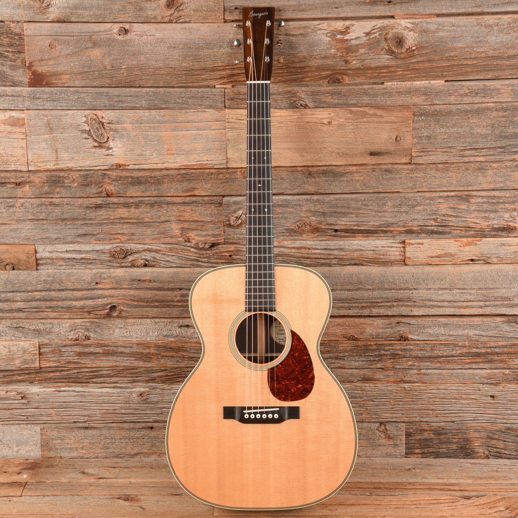 Bourgeois OM Vintage Natural Acoustic Guitars / OM and Auditorium