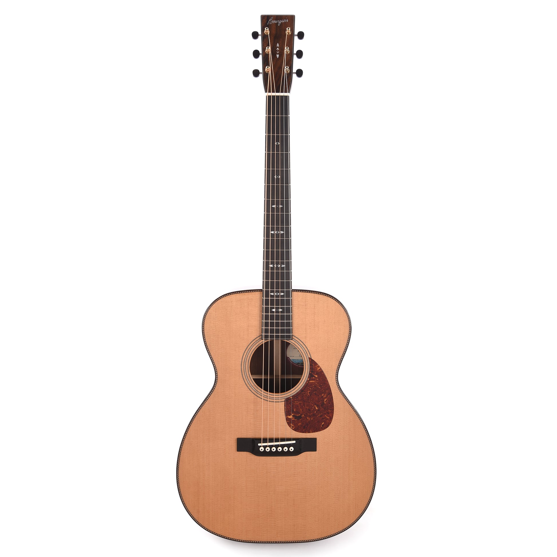 Bourgeois Touchstone Signature OM Torrefied Alaskan Sitka/Madagascar Rosewood Natural Acoustic Guitars / OM and Auditorium