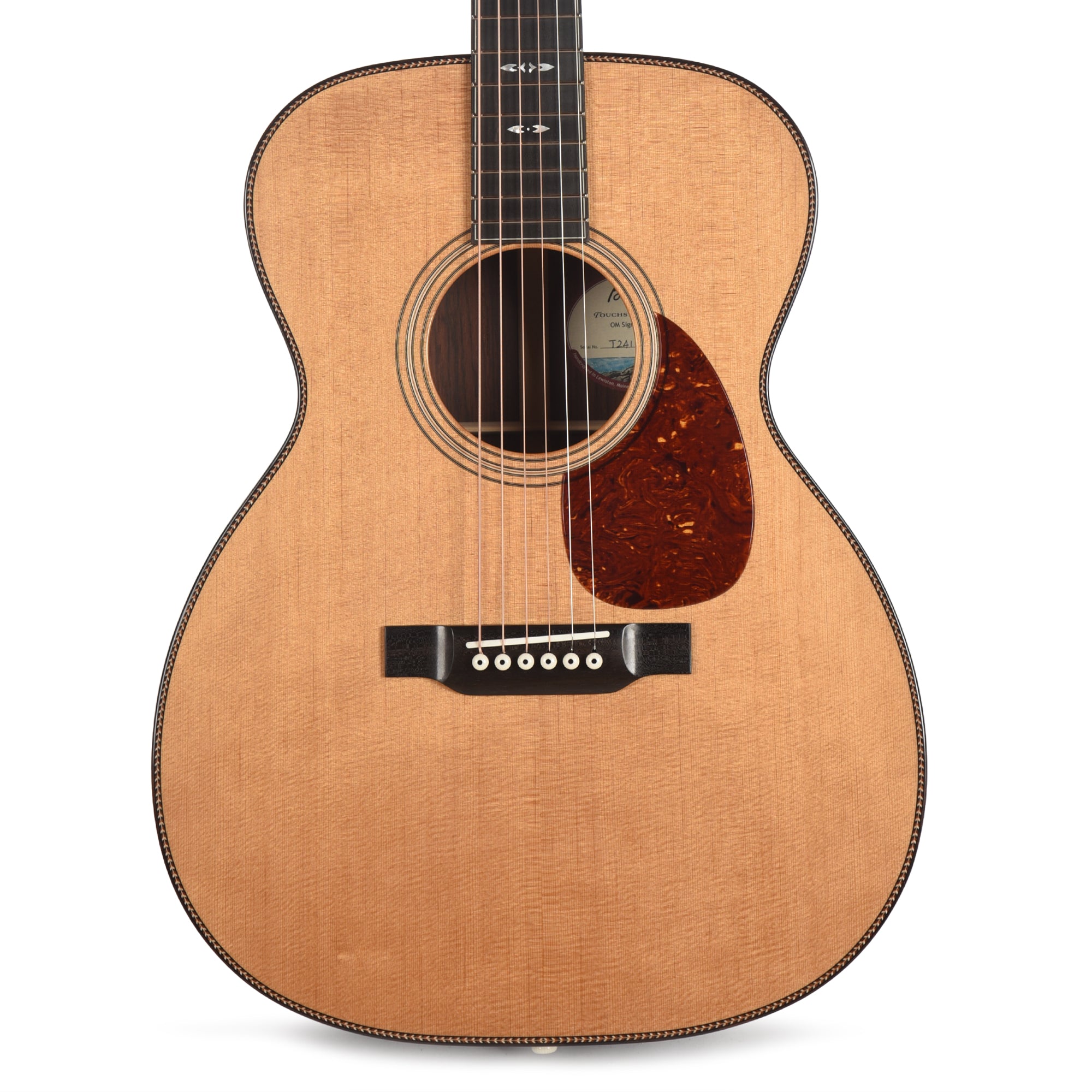 Bourgeois Touchstone Signature OM Torrefied Alaskan Sitka/Madagascar Rosewood Natural Acoustic Guitars / OM and Auditorium