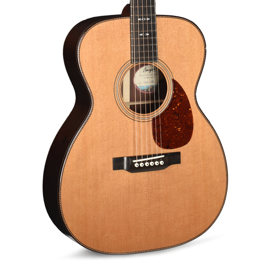 Bourgeois Touchstone Signature OM Torrefied Alaskan Sitka/Madagascar Rosewood Natural Acoustic Guitars / OM and Auditorium