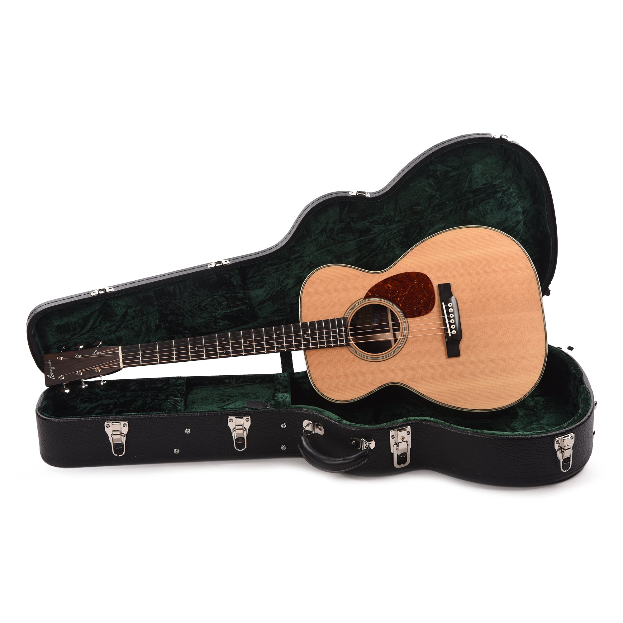 Bourgeois Touchstone Vintage OM Alaskan Sitka/Indian Rosewood Natural Acoustic Guitars / OM and Auditorium