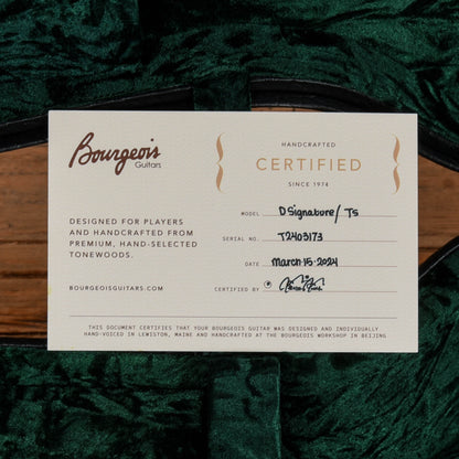 Bourgeois Touchstone Series D Signature Natural