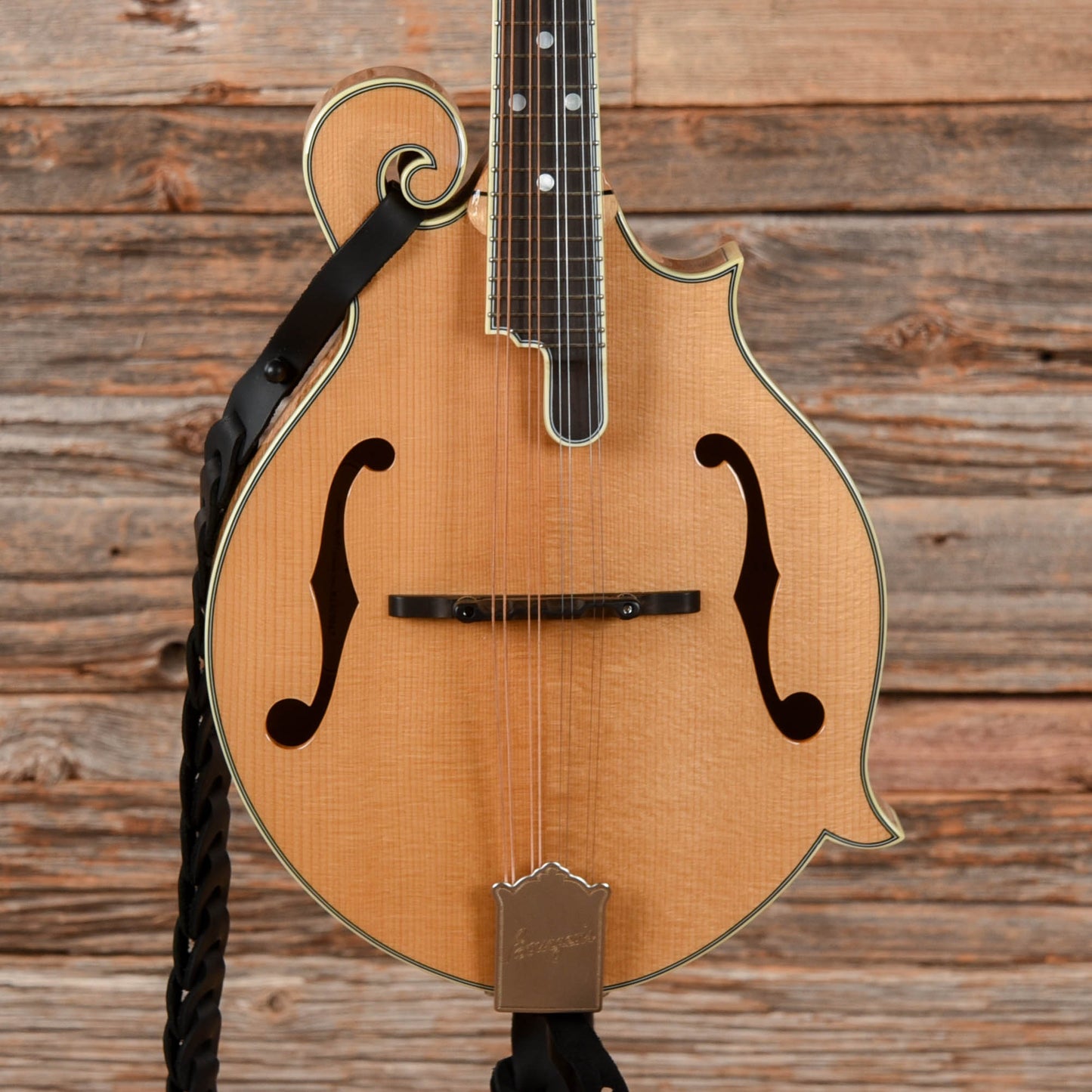 Bourgeois M5-F Mandolin Natural 2023 Folk Instruments / Mandolins