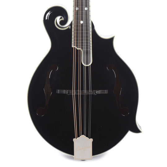 Bourgeois M5 F-Style Mandolin Aged Tone Torrefied Adirondack/Flamed Maple Black Folk Instruments / Mandolins
