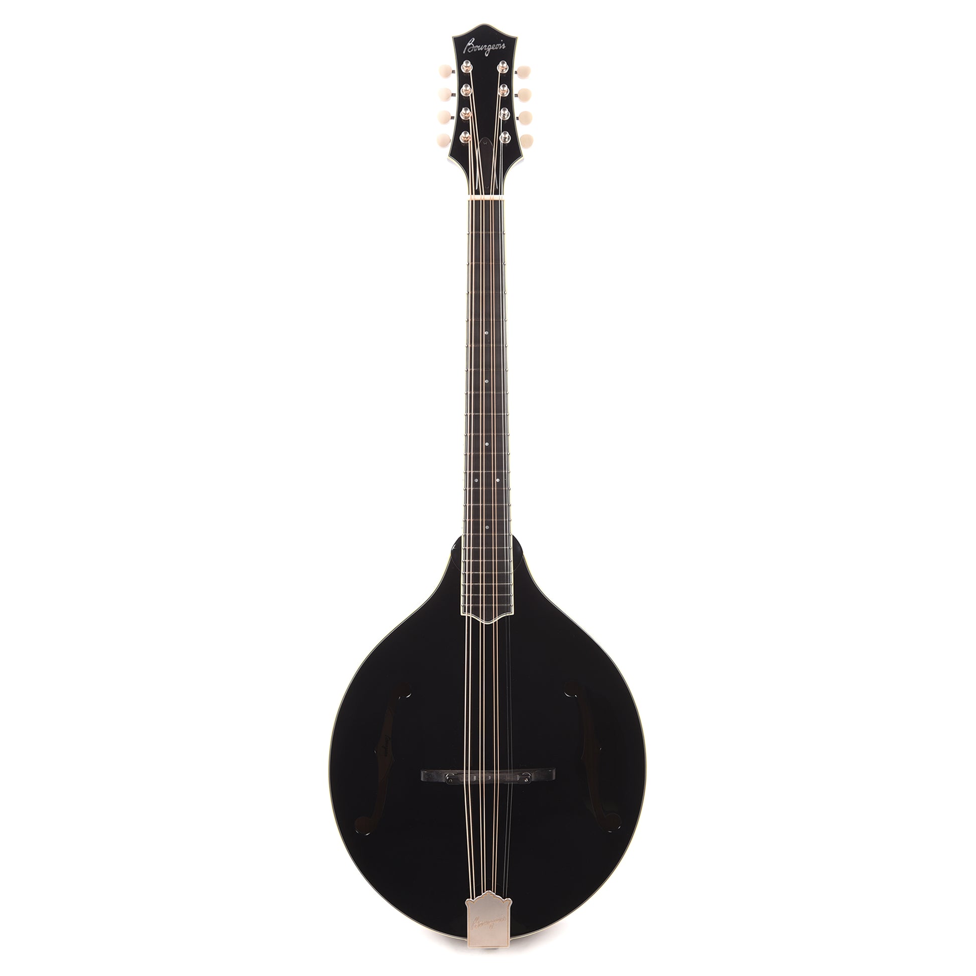 Bourgeois M50-BT Octave Mandolin Aged Tone Adirondack Spruce/European Curly Maple Black Folk Instruments / Mandolins