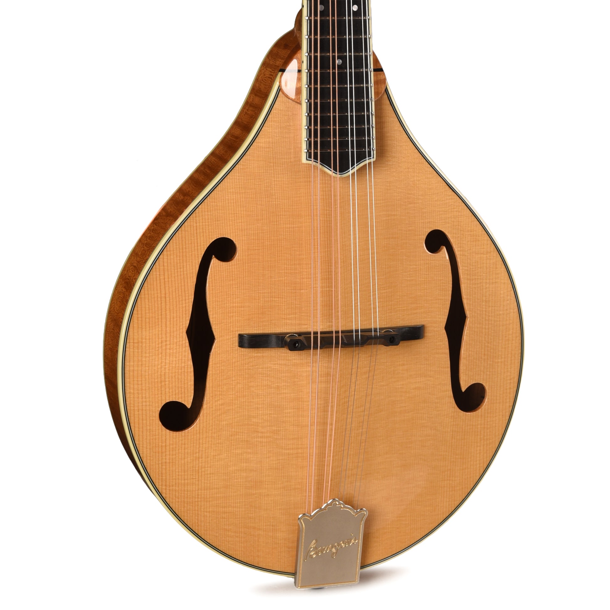 Bourgeois M5 A-Style Mandolin Aged Tone Torrefied Adirondack/Flame Maple Natural Mandolins