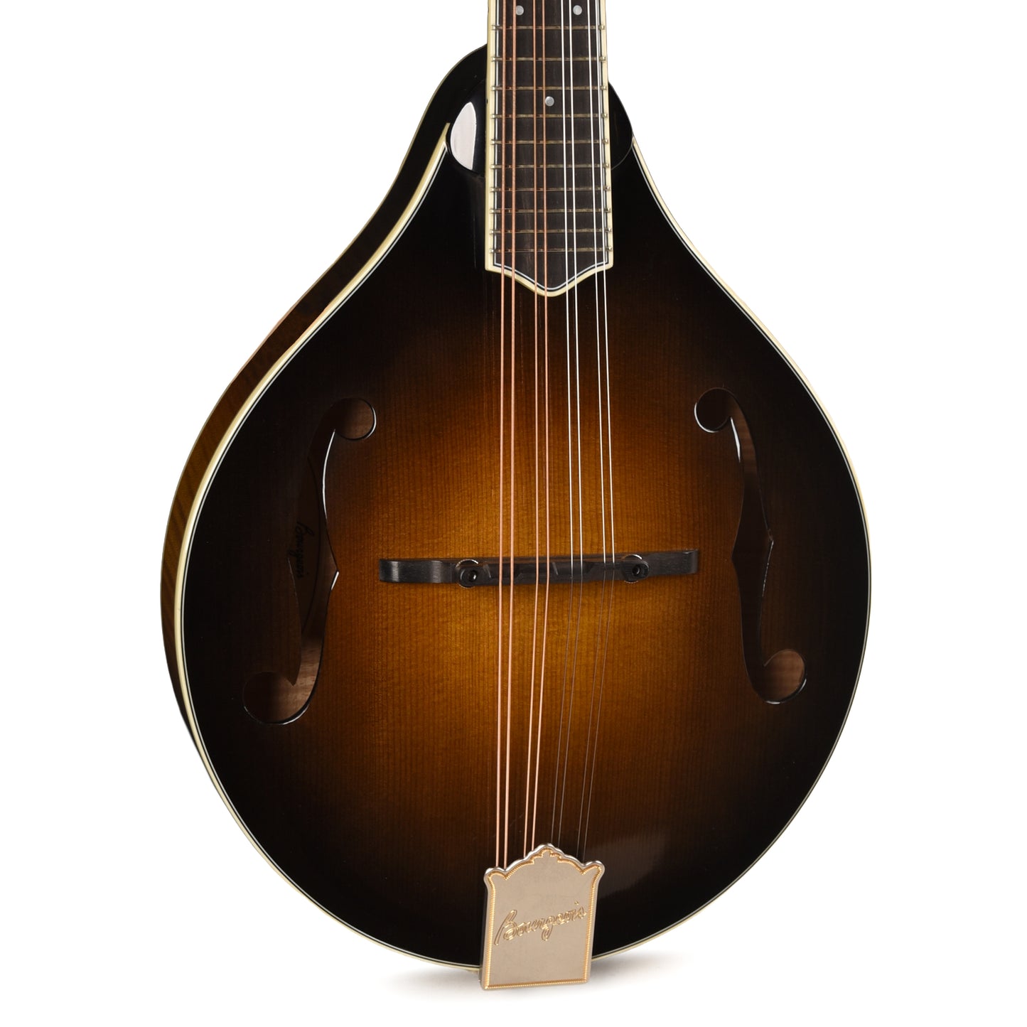 Bourgeois M5 A-Style Mandolin Aged Tone Torrefied Adirondack/Flame Maple Sunburst Mandolins