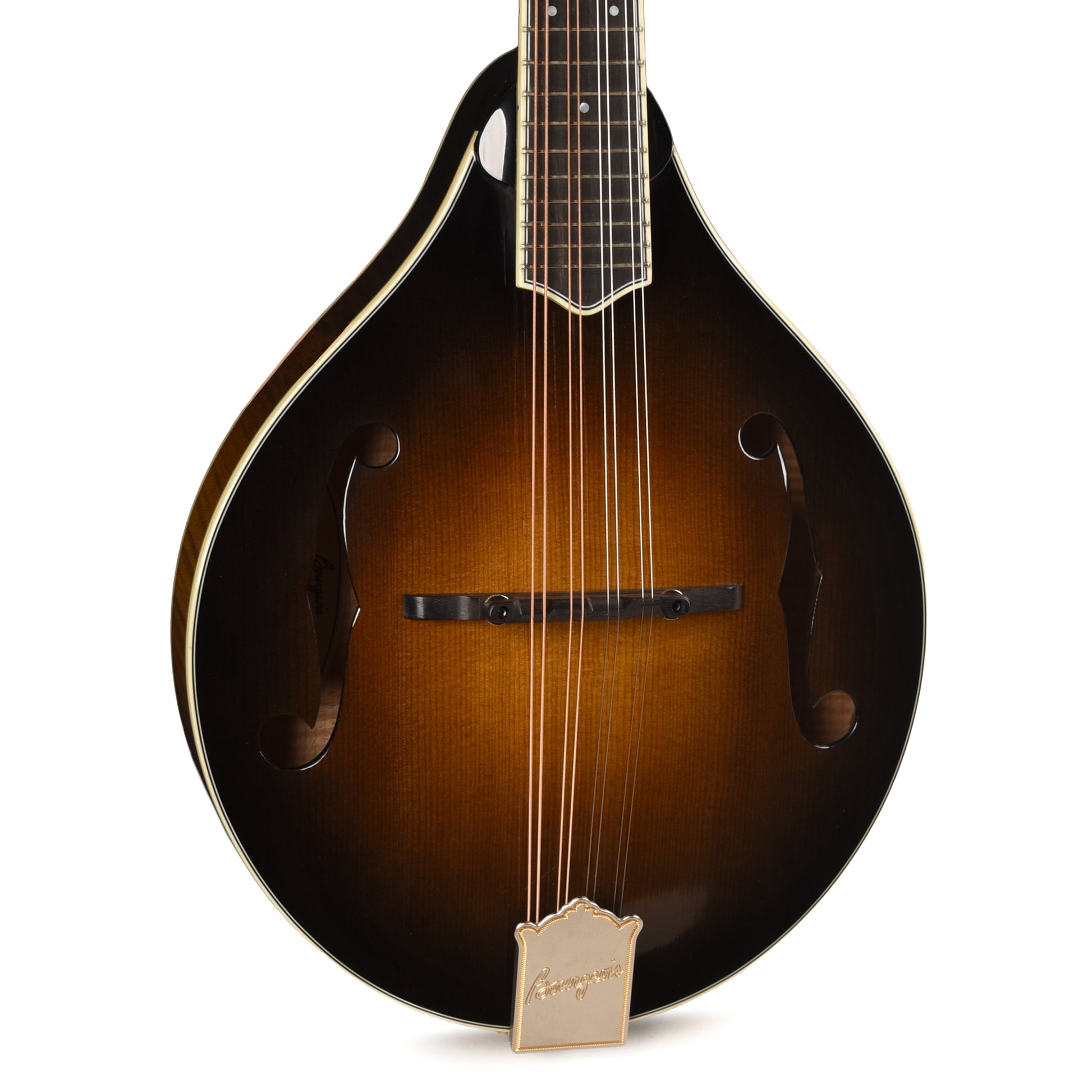 Bourgeois M5 A-Style Mandolin Aged Tone Torrefied Adirondack/Flame Maple Sunburst Mandolins