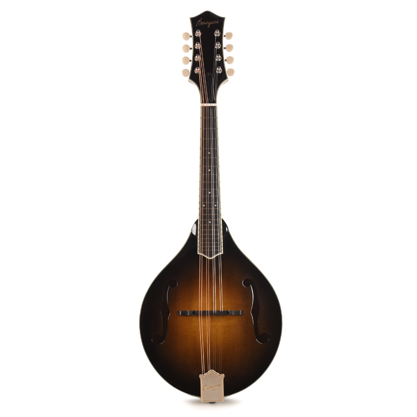 Bourgeois M5 A-Style Mandolin Aged Tone Torrefied Adirondack/Flame Maple Sunburst Mandolins