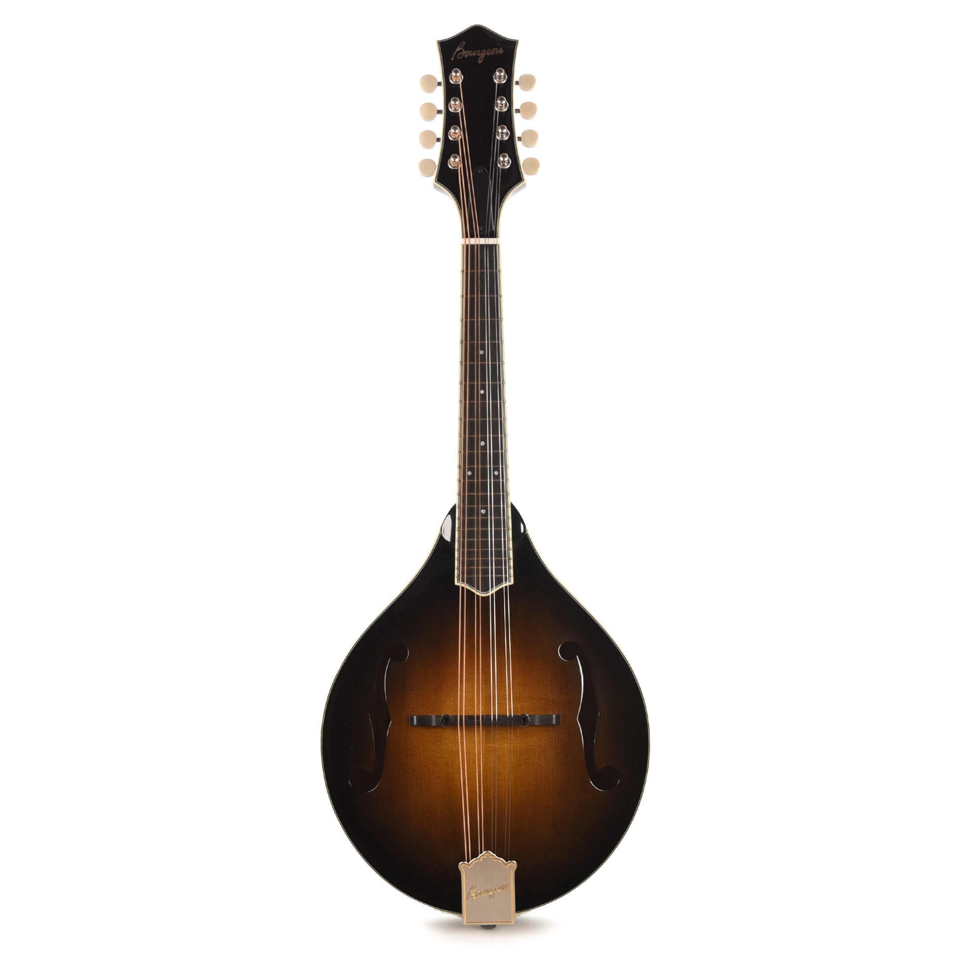 Bourgeois M5 A-Style Mandolin Aged Tone Torrefied Adirondack/Flame Maple Sunburst Mandolins