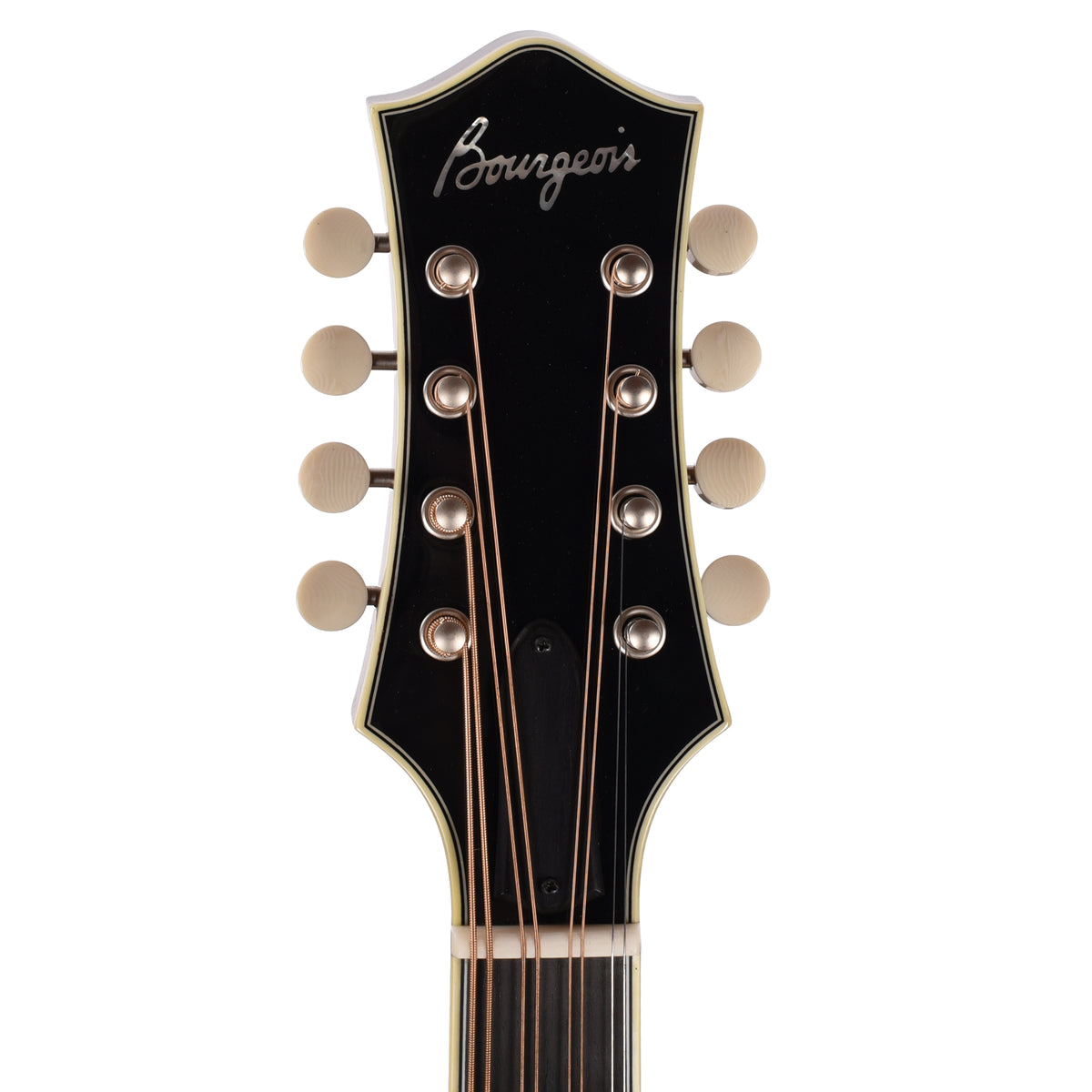 Bourgeois M50-BT Octave Mandolin Aged Tone Adirondack Spruce/European Curly Maple Black Mandolins