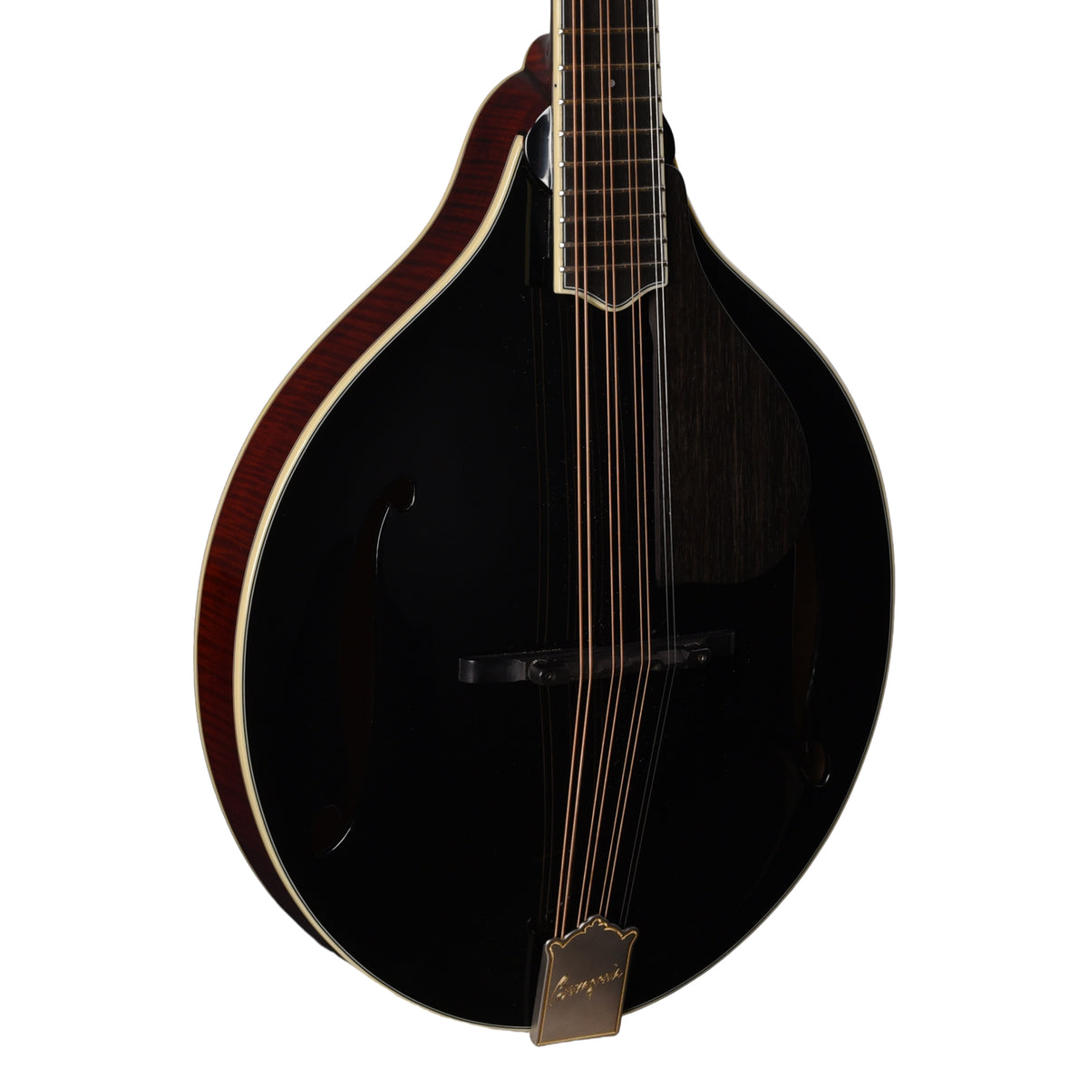 Bourgeois M50-BT Octave Mandolin Aged Tone Adirondack Spruce/European Curly Maple Black Mandolins