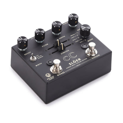 Walrus Audio SLÖER Stereo Ambient Reverb Pedal Black