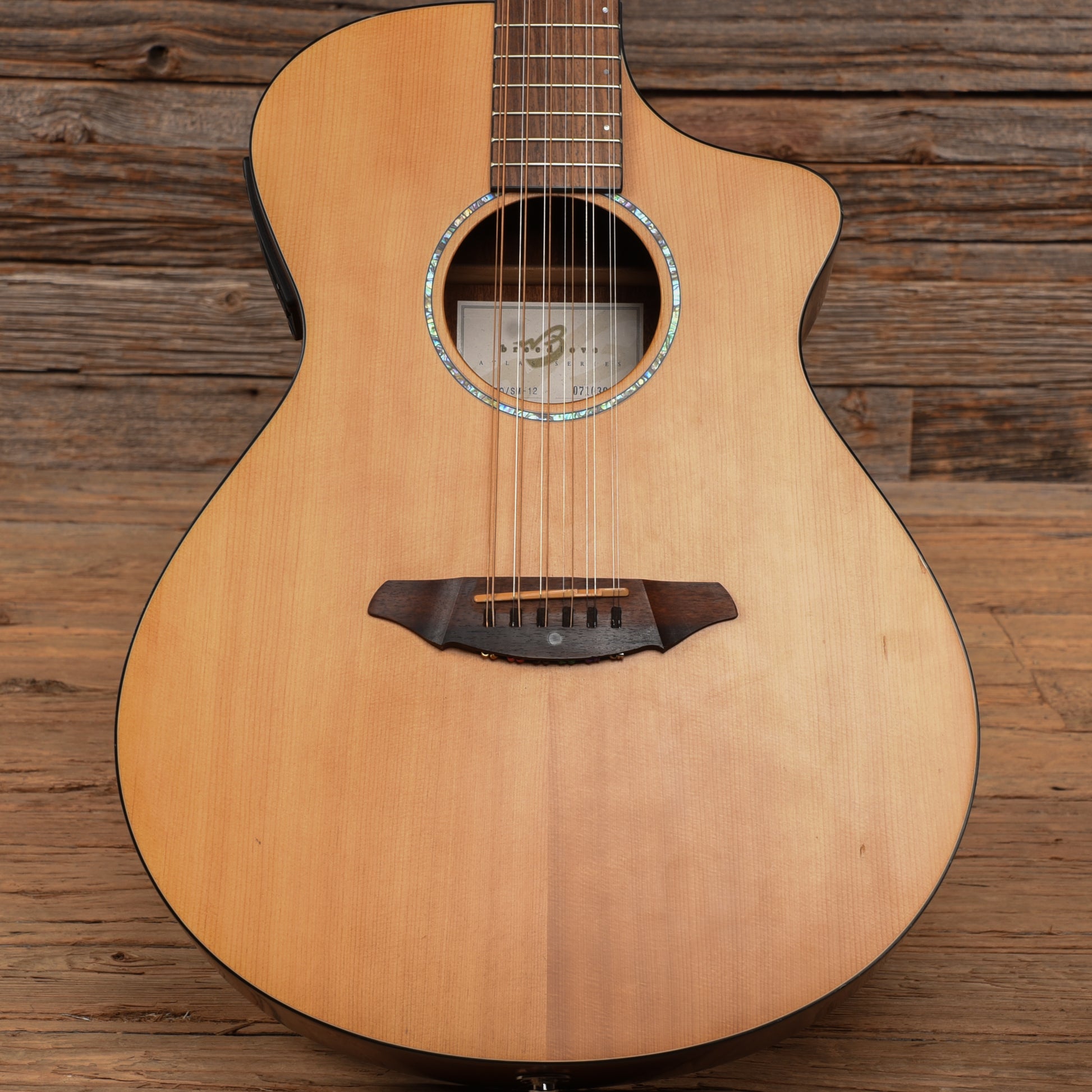 Breedlove ac250/sm-12 Natural 2007 Acoustic Guitars / 12-String