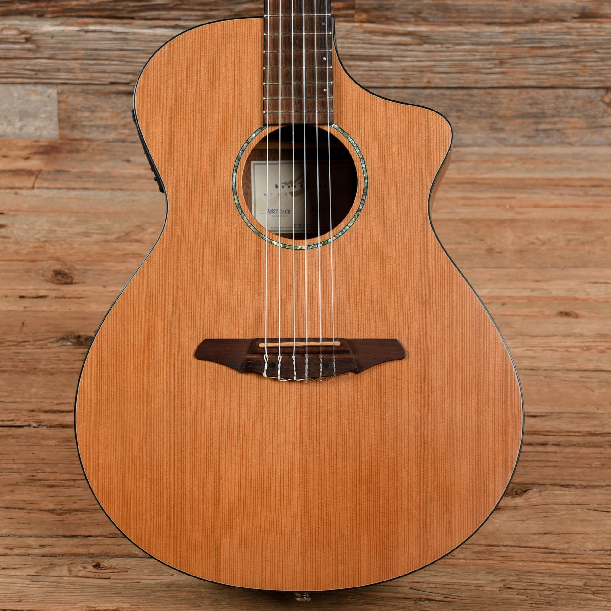 Breedlove Atlas AN250 Natural Acoustic Guitars / Classical