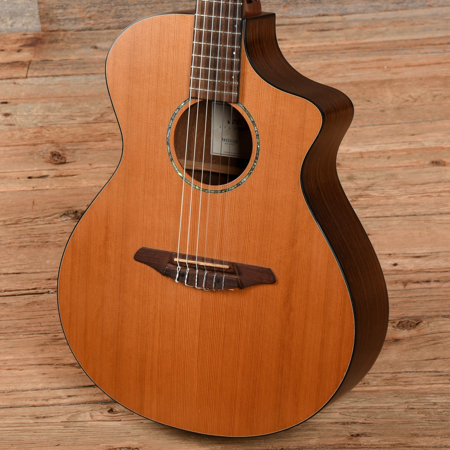 Breedlove Atlas AN250 Natural Acoustic Guitars / Classical