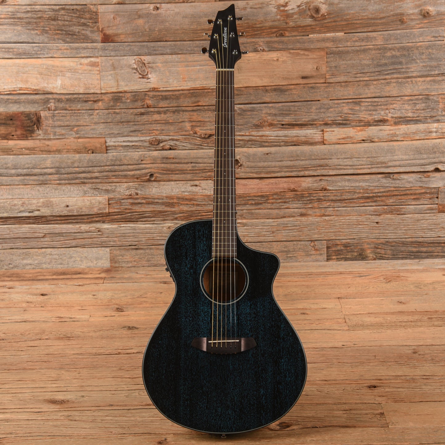 Breedlove Rainforest S Concert MBCE Blue 2021 Acoustic Guitars / Concert