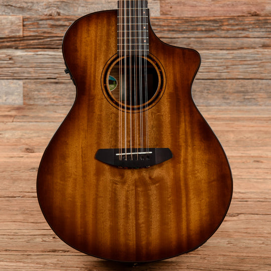 Breedlove Pursuit Exotic S Concert CE 12-String All Myrtlewood Sunburst Acoustic Guitars / OM and Auditorium