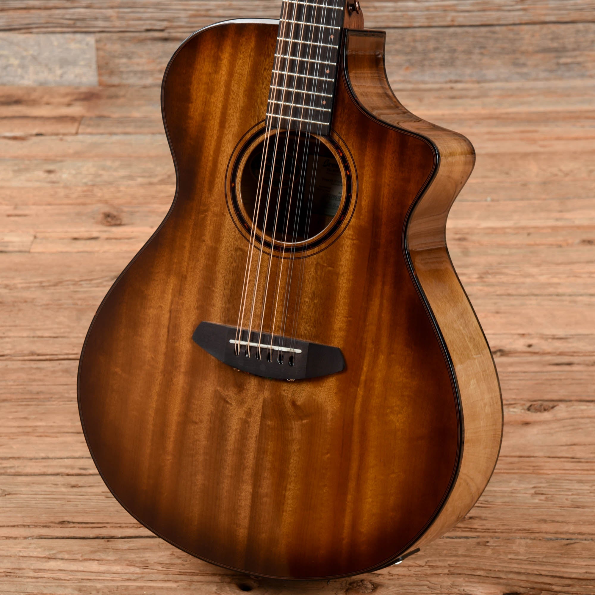 Breedlove Pursuit Exotic S Concert CE 12-String All Myrtlewood Sunburst Acoustic Guitars / OM and Auditorium