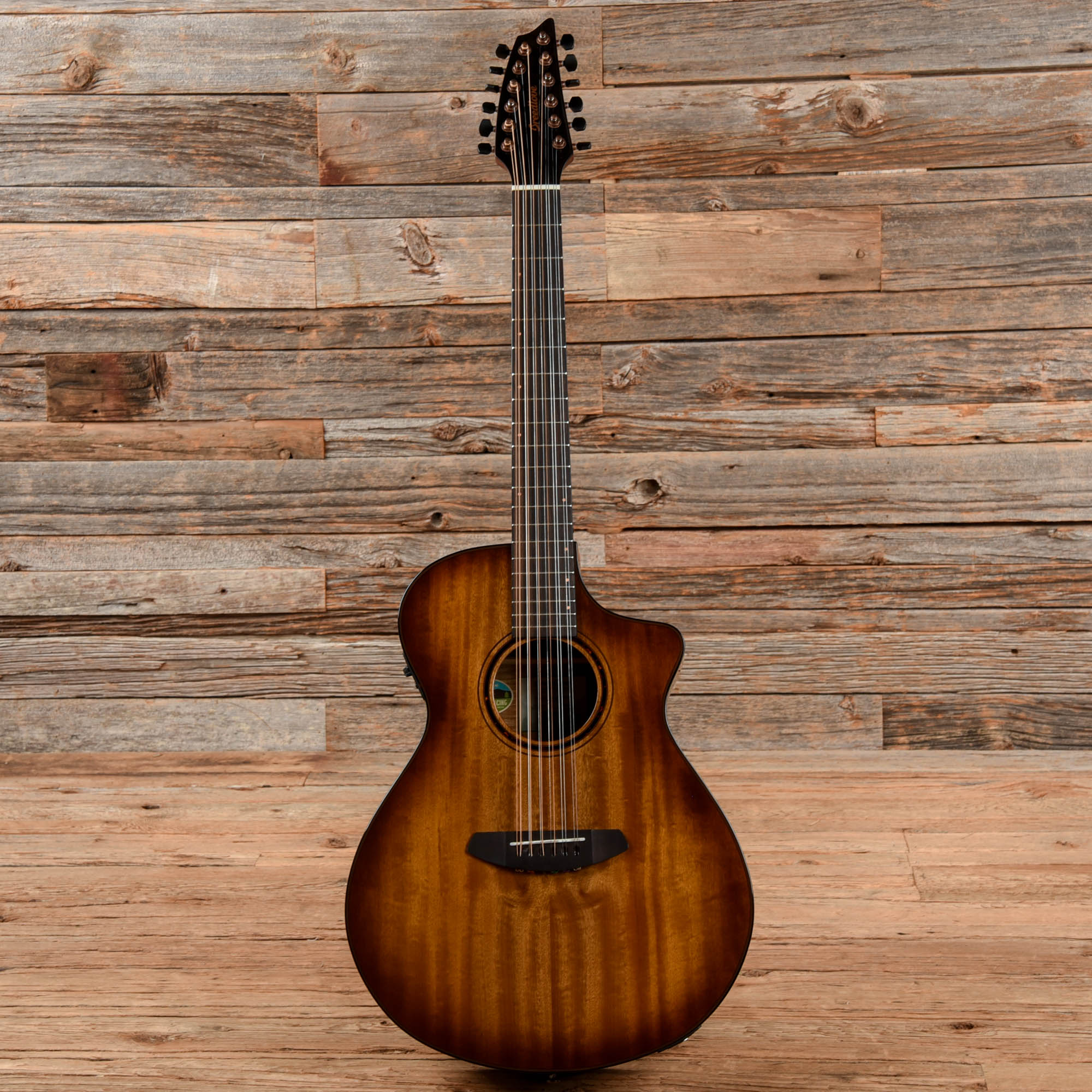 Breedlove Pursuit Exotic S Concert CE 12-String All Myrtlewood Sunburst Acoustic Guitars / OM and Auditorium