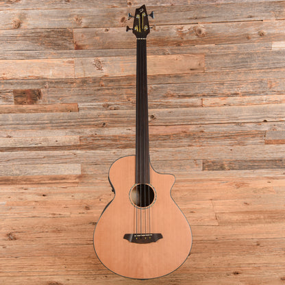 Breedlove Atlas Series BJ350/CMe4 Fretless Natural 2012 Bass Guitars / 4-String