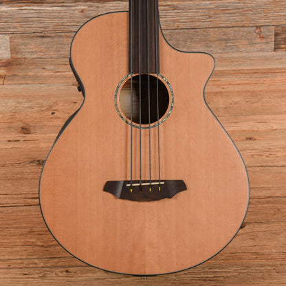 Breedlove Atlas Series BJ350/CMe4 Fretless Natural 2012 Bass Guitars / 4-String