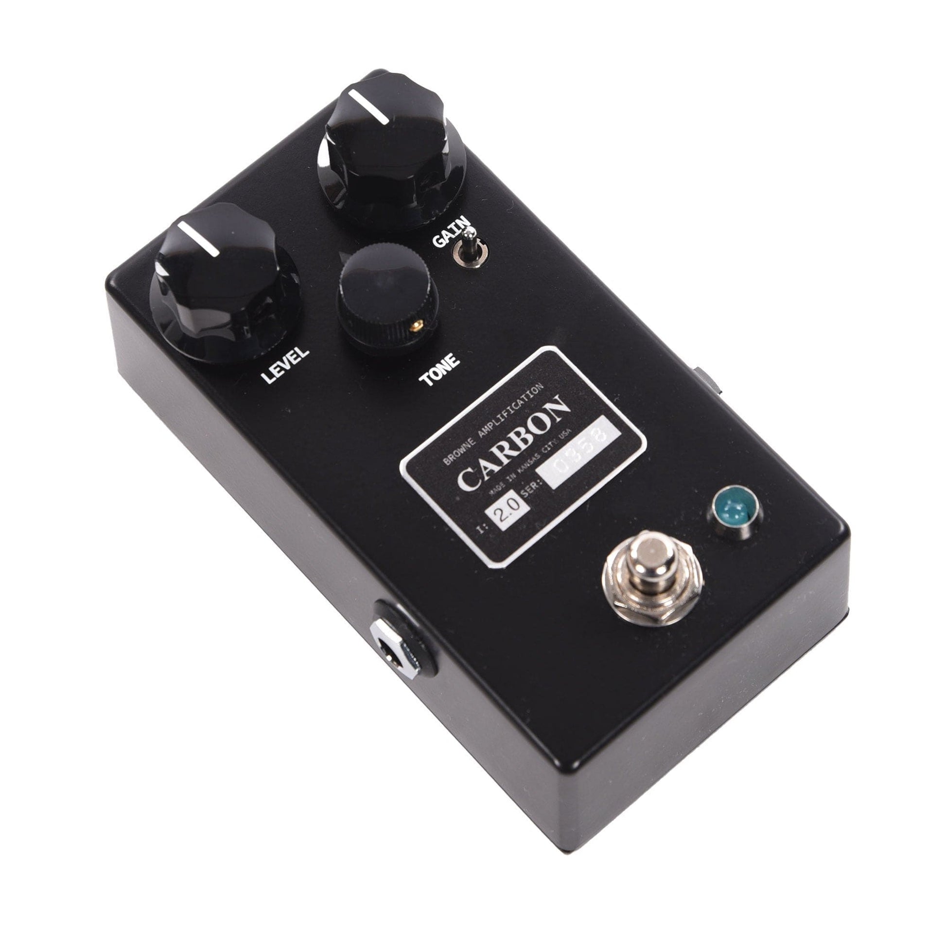Browne Amplification Carbon V2 Overdrive Pedal Midnight Black Effects and Pedals / Overdrive and Boost