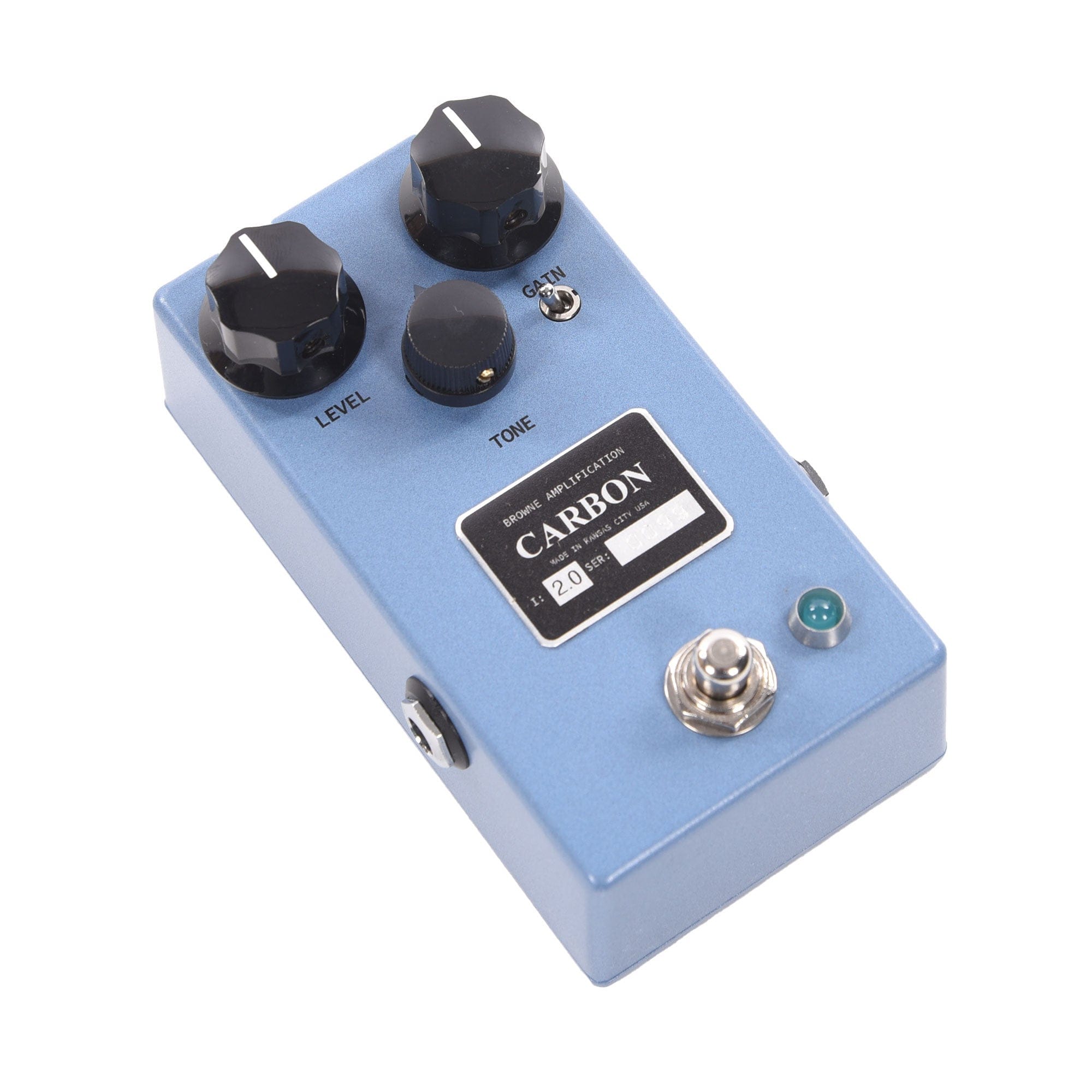 Browne Amplification Carbon V2 Overdrive Pedal Sky Blue Effects and Pedals / Overdrive and Boost