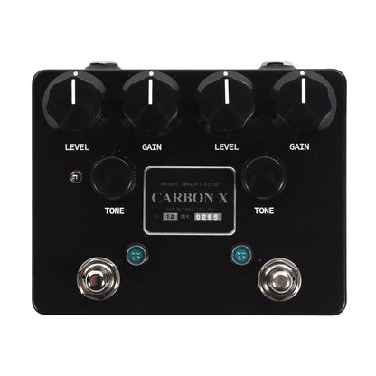 Browne Amplification Carbon X Dual Overdrive Pedal Effects and Pedals / Overdrive and Boost