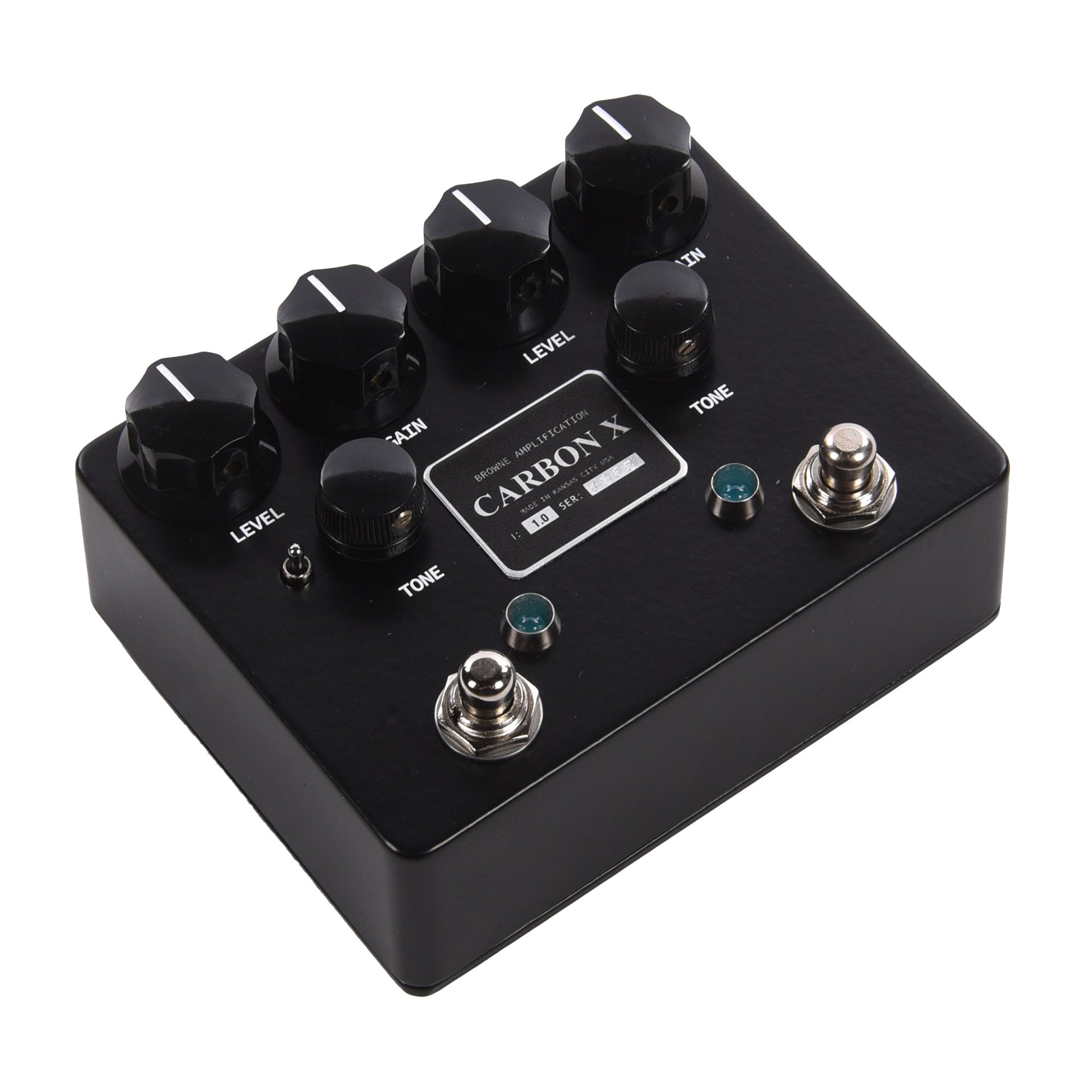 Browne Amplification Carbon X Dual Overdrive Pedal Effects and Pedals / Overdrive and Boost