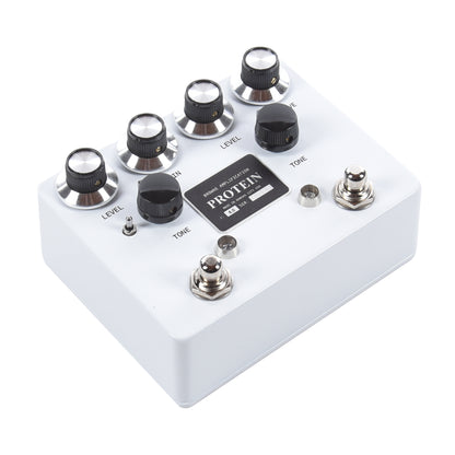 Browne Amplification Protein Dual Overdrive v4 Pedal White Effects and Pedals / Overdrive and Boost