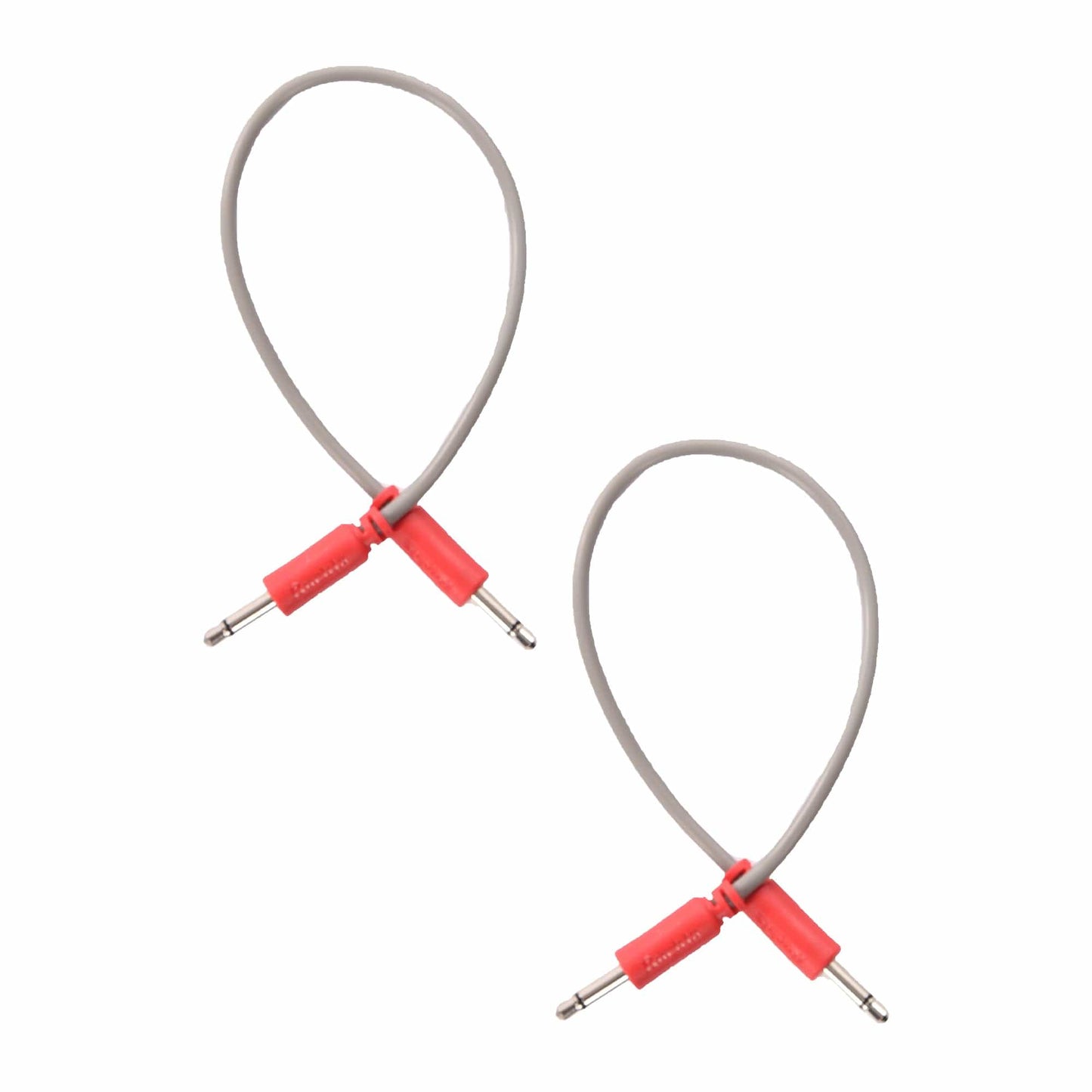 Buchla Audio 3.58mm TiniCable 8" Red 2 Pack Bundle Accessories / Cables