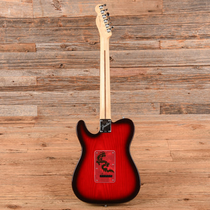 Fender American Professional Telecaster Neck with Telecaster Plus Body Crimson Burst
