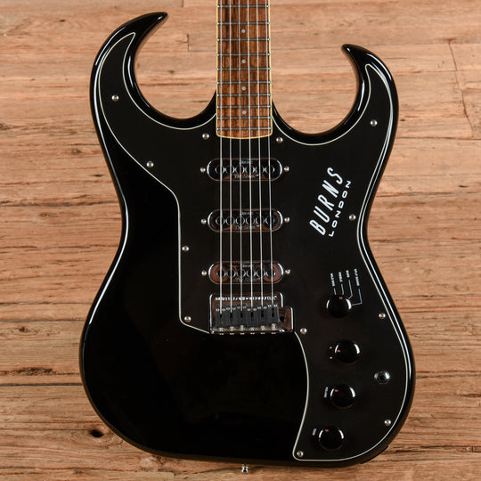 Burns Bison Reissue Black Electric Guitars
