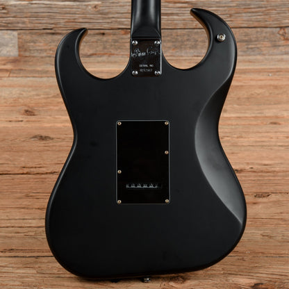 Burns Bison Series Flat Black Electric Guitars / Solid Body