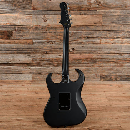 Burns Bison Series Flat Black Electric Guitars / Solid Body