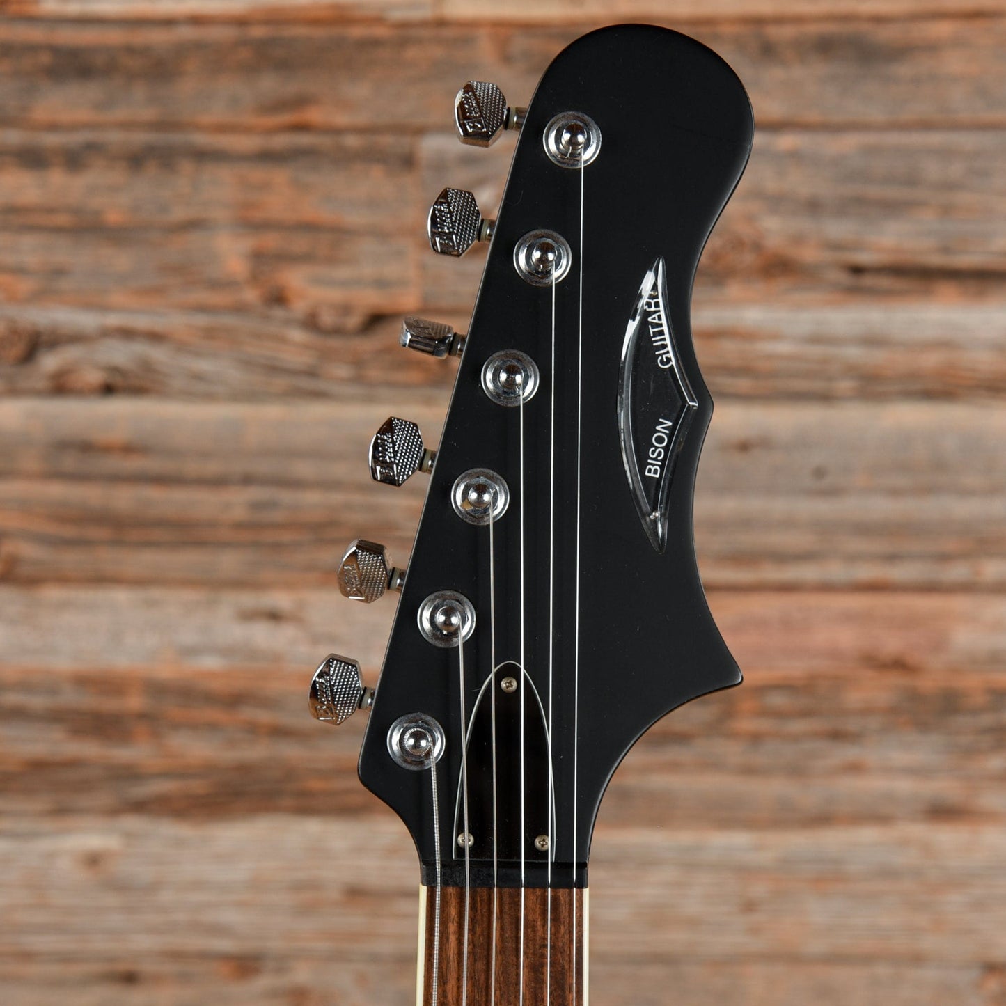 Burns Bison Series Flat Black Electric Guitars / Solid Body