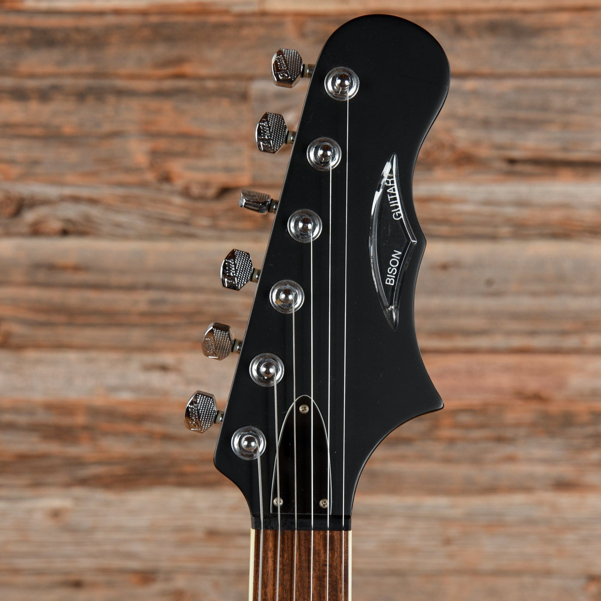 Burns Bison Series Flat Black Electric Guitars / Solid Body